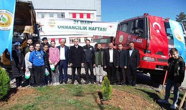 Hisarcık'ta Orman Haftası etkinlikleri