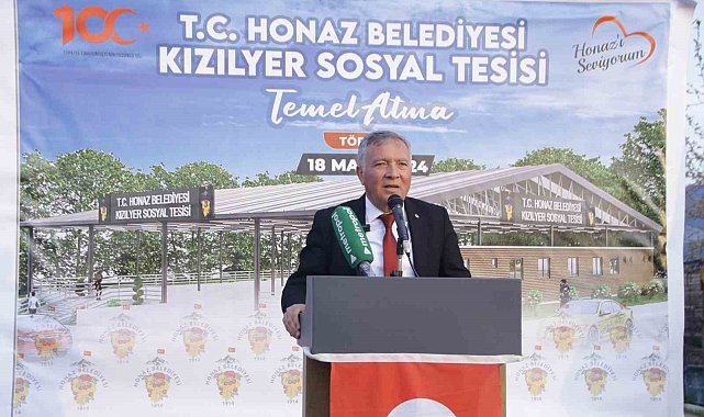 Honaz Belediyesi Kızılyer Sosyal Tesisinin temeli atıldı