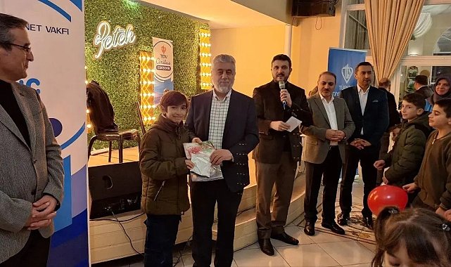 İftar programı yetim çocukların yüzünü güldürdü