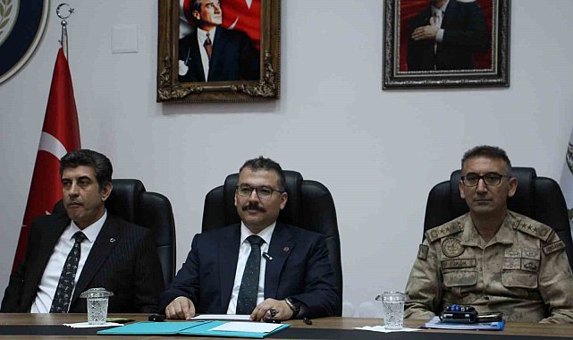 Iğdır'da asayiş ve güvenlik toplantısı