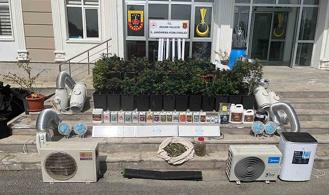 İklimlendirme sistemiyle uyuşturucu üretilen evlere baskın