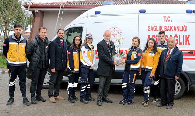 İl Sağlık Müdürü Öğütlü gizli kahramanların gününü kutladı