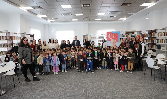 İlkadım&#039;da çocuklara kütüphane sevgisi aşılandı