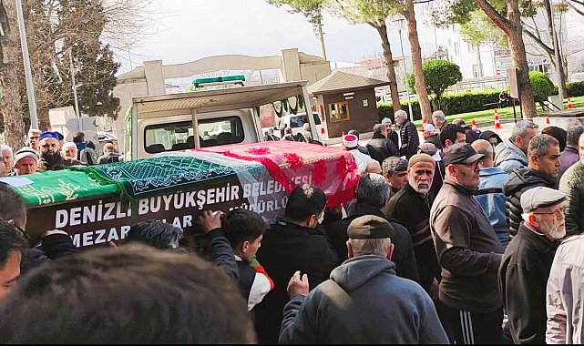 İş yerinde öldürülen Ömür son yolculuğuna duvağıyla uğurlandı