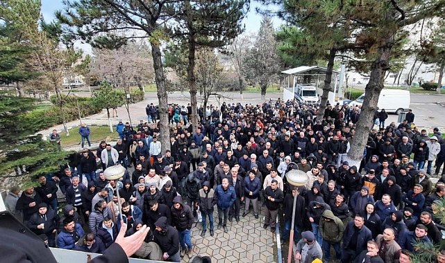 İşçiler vizite eylemine geçti