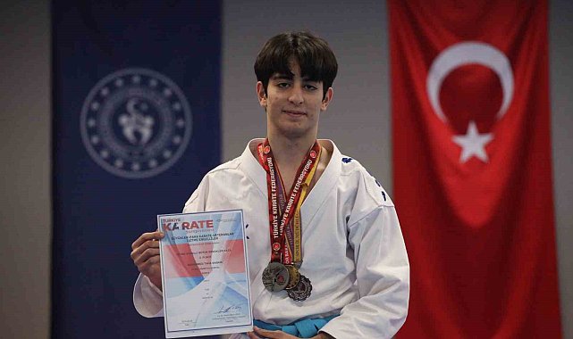 İşitme engelli 16 yaşındaki Muhammet Taha Baskın'ın hedefi olimpiyatlar