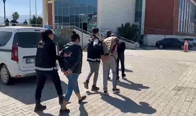 İskenderun'da aranması bulunan 3 şahıs yakalandı