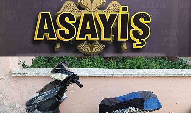 İskenderun'da elektrikli motosiklet çalan hırsız yakalandı