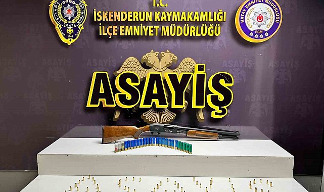 İskenderun'da polis ekipleri tarafından asayiş uygulaması yapıldı