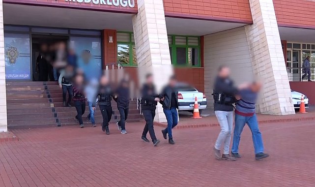 Isparta&#039;da &quot;Narkoçelik&quot; operasyonu: 8 kişi tutuklandı