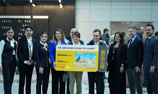 İstanbul Sabiha Gökçen, Kahire Sphinx uçuşları başladı