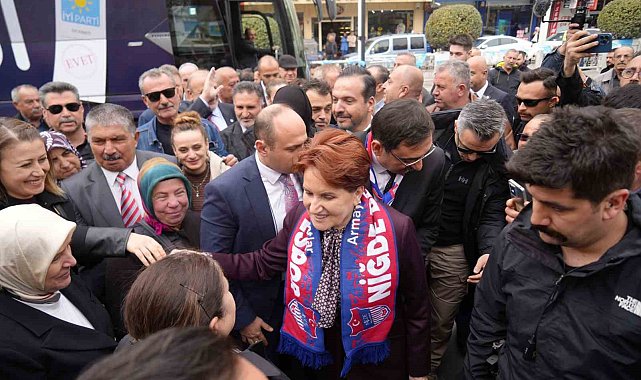 İYİ Parti Genel Başkanı Akşener: "Siyasi gerilimlere gerek yok"