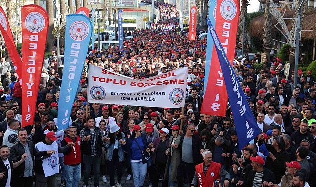 İzmir'de TİS görüşmeleri tıkandı, 6 bin işçi eyleme çıktı