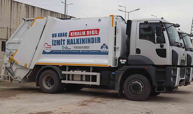 İzmit'in araç filosuna 4 yeni araç daha dahil oldu