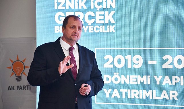 İznik Belediye Başkanı Usta, projelerini tanıttı
