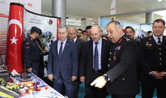 Jandarma Devlet Teşvikleri Fuarı'na büyük ilgi