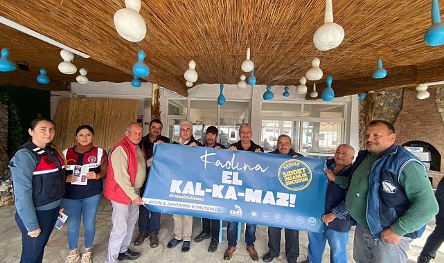 Jandarma kadına karşı şiddete dikkat çekti