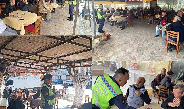 Jandarma reflektör yeleğin önemine dikkat çekti