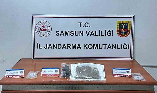 Jandarma tarafından uyuşturucuyla yakalanan şahıs tutuklandı