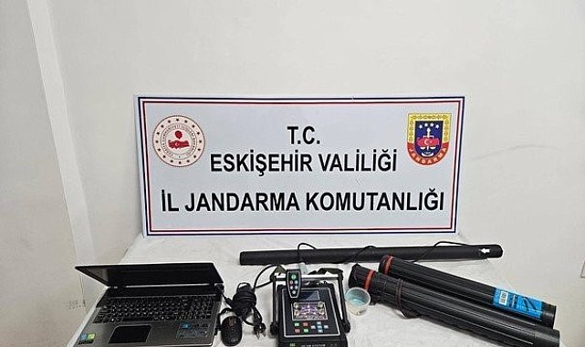 Jandarmadan kaçak kazı operasyonu