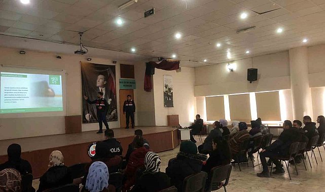 Jandarmadan uyuşturucu ile mücadele eğitimi
