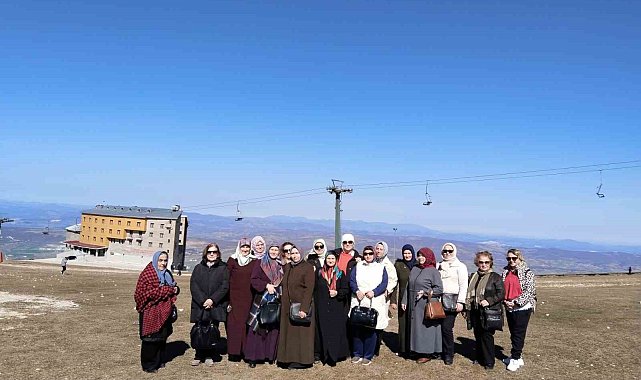 Kadın kursiyerlere Akdağ gezisi