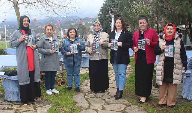 Kadın muhtar adayının azaları da kadınlardan oluşuyor