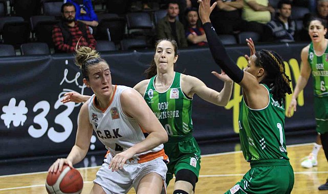 Kadınlar Basketbol Süper Ligi: ÇBK Mersin: 85 - OGM Ormanspor: 76
