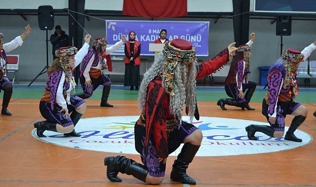 Kadınlar Günü spor şenlikleriyle kutlandı