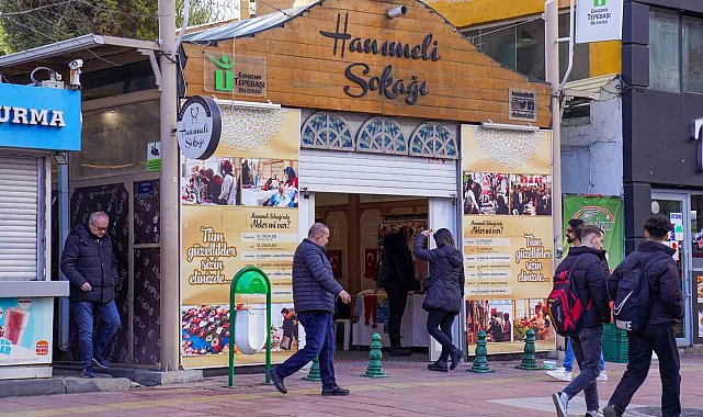 Kadınların el emeği, 8 yıldır Hanımeli Sokak'ta sergileniyor