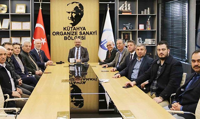 Kamil Saraçoğlu, Kütahya OSB yönetimini ziyaret etti