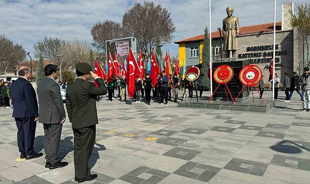 Karapınar'da Çanakkale Zaferi ve şehitler anıldı