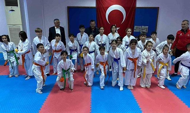 Karatecilerin kuşak mutluluğu