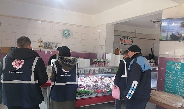 Kars'ta Ramazan ayı öncesi denetimler devam ediyor