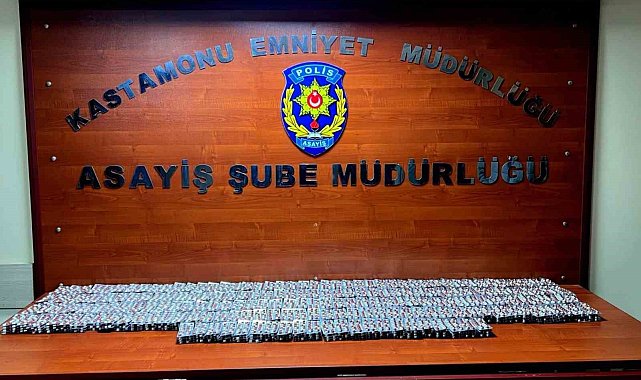 Kastamonu'da 11 bin sentetik ecza hapı ele geçirildi: 1 tutuklama