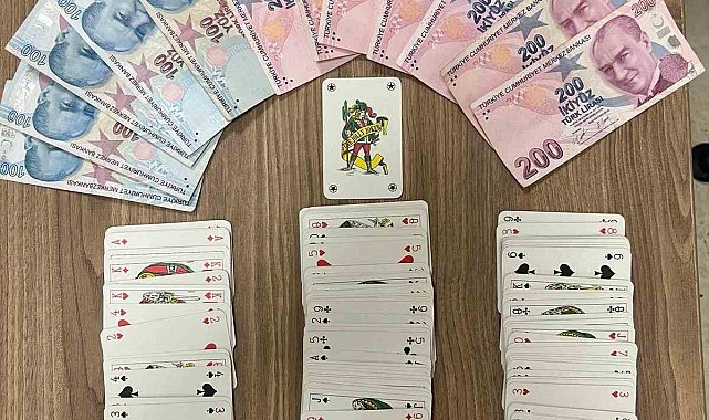 Kastamonu'da kumar baskını: 8 şahsa işlem yapıldı