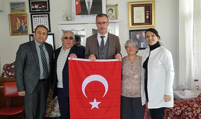 Kaymakam Ertaş, şehit ailelerini yalnız bırakmıyor