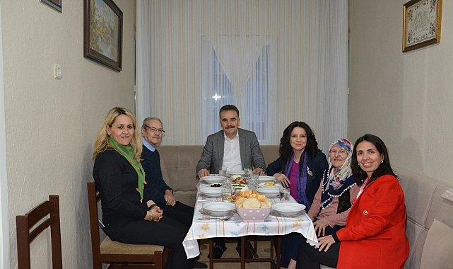 Kaymakam Odabaş, Göçmez Ailesi'nin iftar sofrasına misafir oldu