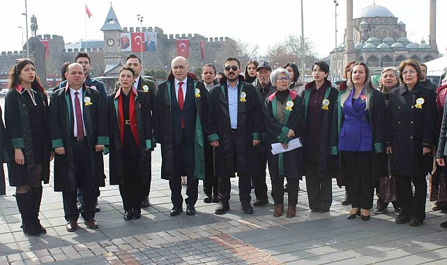 Kayseri Barosu'ndan kadın avukata yapılan saldırıya kınama
