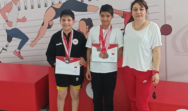 Kayserili sporcudan 4 madalya birden