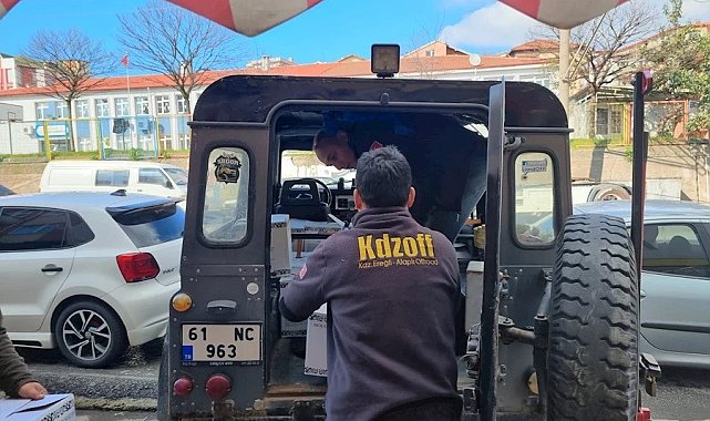 Kdzoff üyelerinden ihtiyaç sahiplerine destek