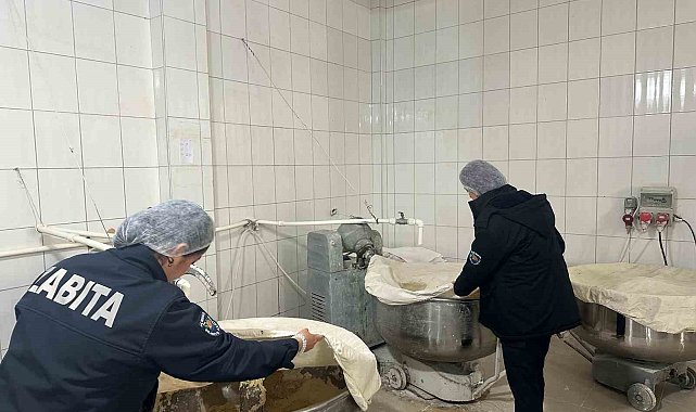 Kemer'de zabıtadan Ramazan denetimi