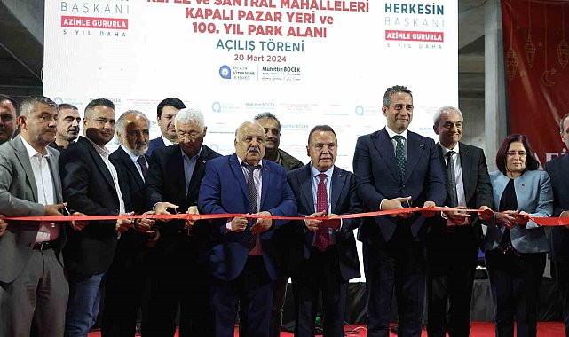 Kepez-Santral'de çifte açılış