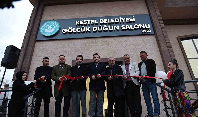 Kestel Belediyesi'nden Gölcük ve Ümitalan'a düğün salonu
