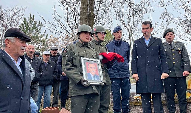 Kıbrıs gazisi son yolculuğuna uğurlandı