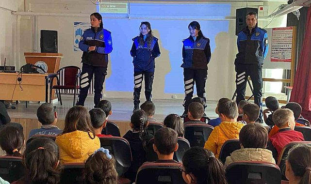Kırıkkale'de öğrencilere polislik mesleği tanıltıldı