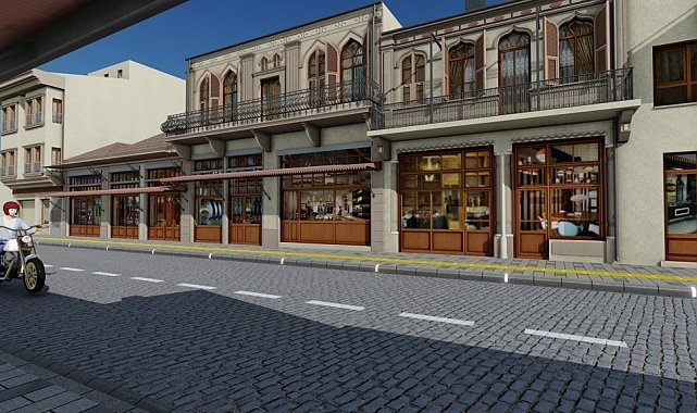 Kırkağaç'ta tarihi çarşının güzelliği gün yüzüne çıkacak