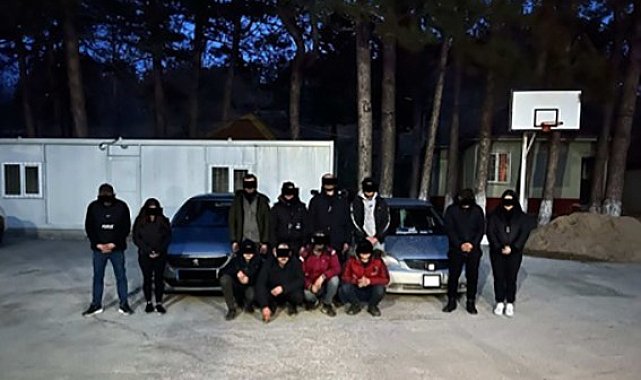 Kırklareli'de 8 kaçak göçmen yakalandı