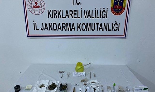 Kırklareli'nde uyuşturucu operasyonu: 13 gözaltı