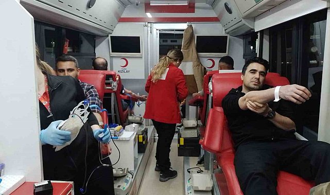 Kızılaydan ramazanda kan bağışı mesaisi